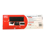 Teclado Gtc Multimedia Usb Kbg-205